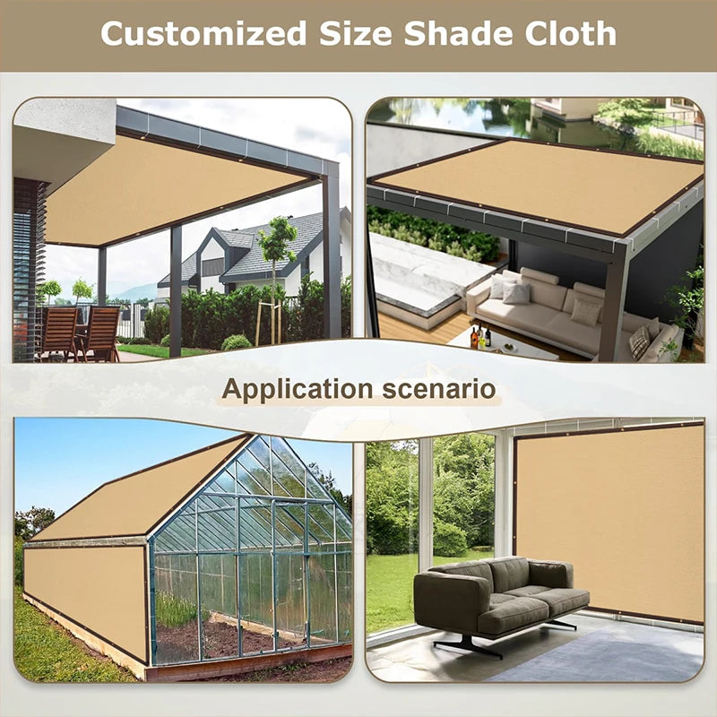 Waterproof Sunshade Net – UV Protection Canopy for Garden & Patio