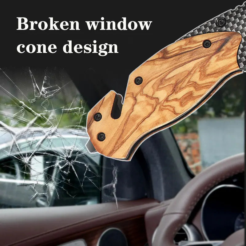 High-Hardness Folding Pocket Knife – Multifunctional Outdoor Camping Tool