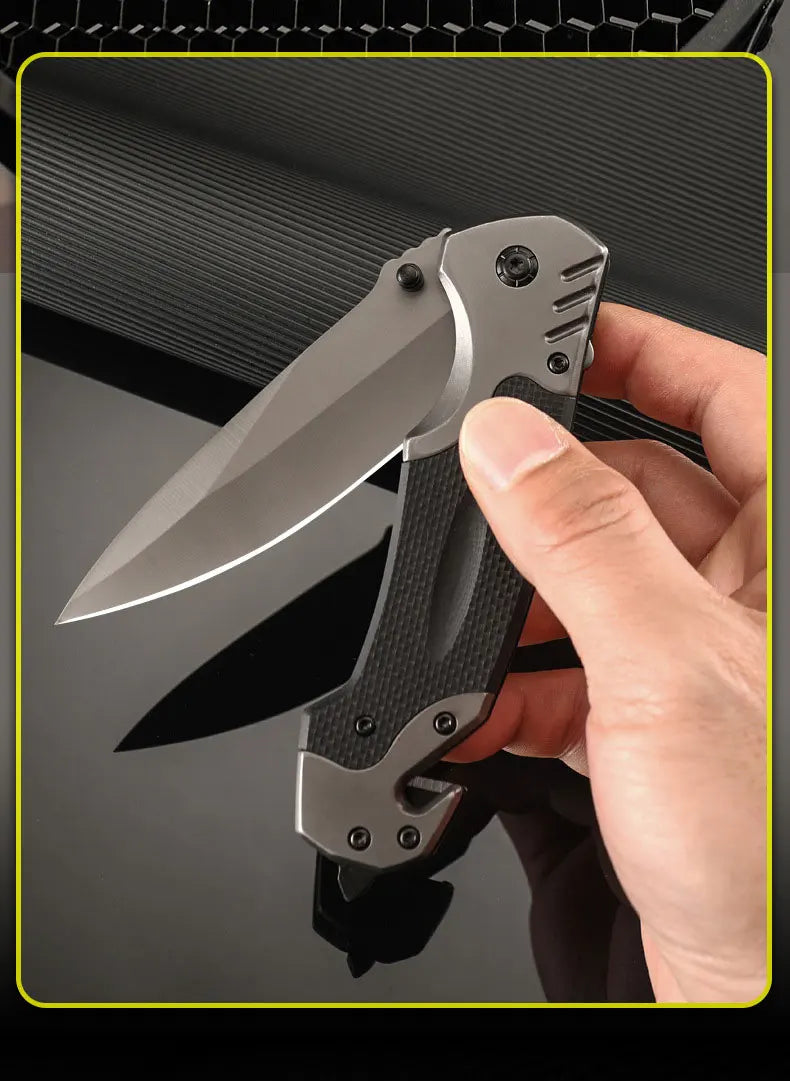 Multifunctional Folding Camping Pocket Knife – Tactical Survival Tool