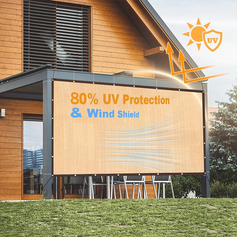 Waterproof Sunshade Net – UV Protection Canopy for Garden & Patio