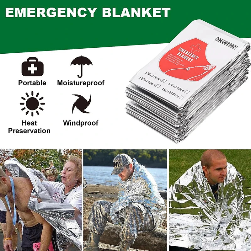First Aid Kit – 188 pcs Emergency Survival Medical Kit for Home, Car & Outdoor