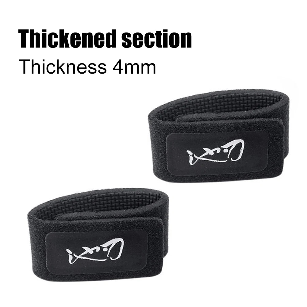 Elastic Fishing Rod Holder Straps – Tip Guard & Tie Belt for Lures & Rods