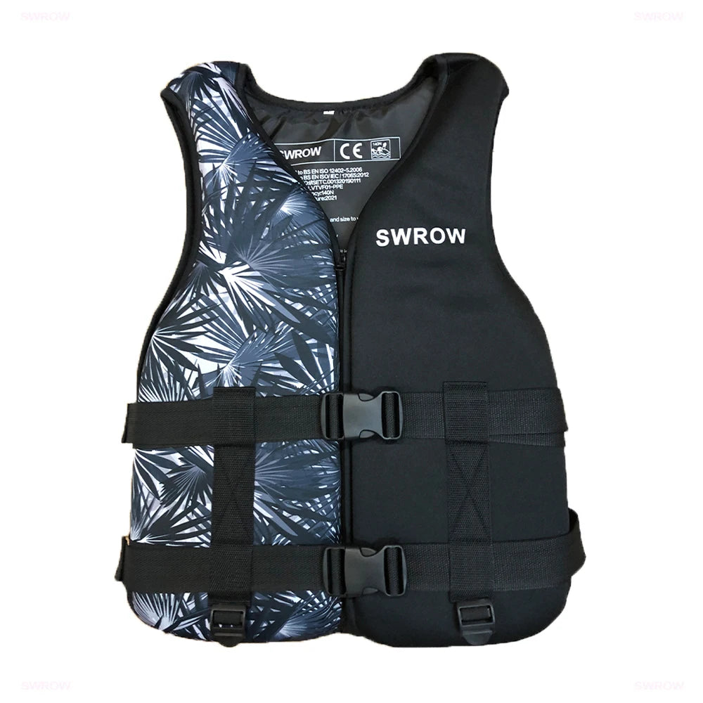 Adult Life Jacket – Kayak, Jet Ski, Wakeboard & Water Sports Safety Vest