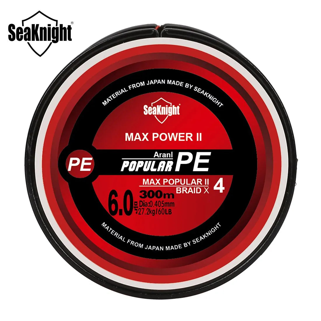 SeaKnight TriPoseidon PE Braided Fishing Line – 4 Strands, 300M, 15–30lb