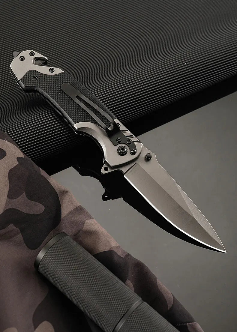 Multifunctional Folding Camping Pocket Knife – Tactical Survival Tool