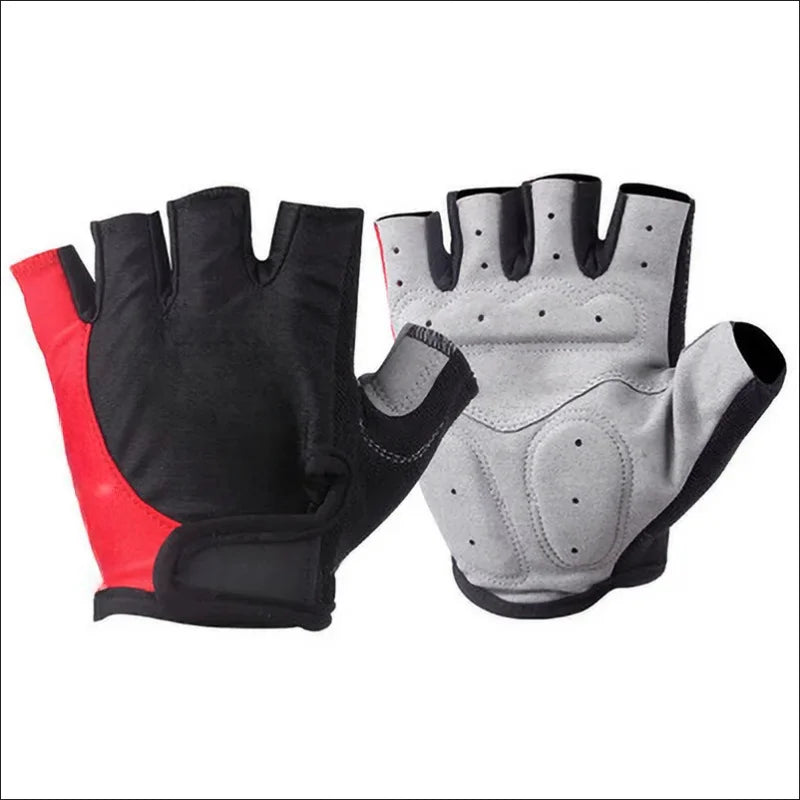 Half Finger Cycling Gloves – Breathable Anti-Slip Shockproof Bike Gloves for Men & Women