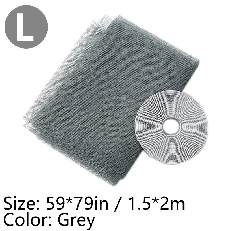 Self-Adhesive Window Mosquito Net – DIY Anti-Insect Mesh Screen