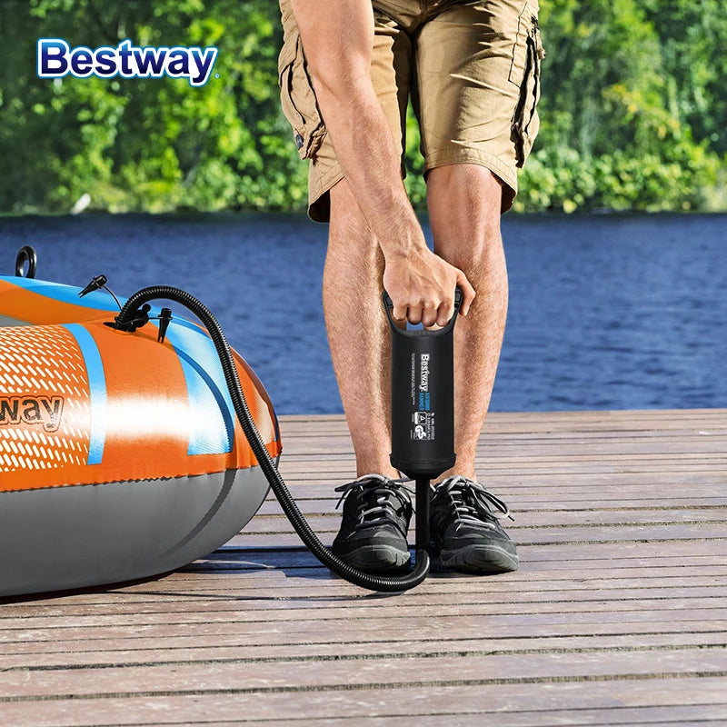 Bestway Inflatable Kayak (1–3 Person) – Heavy Duty PVC Raft for Adventure & Rafting