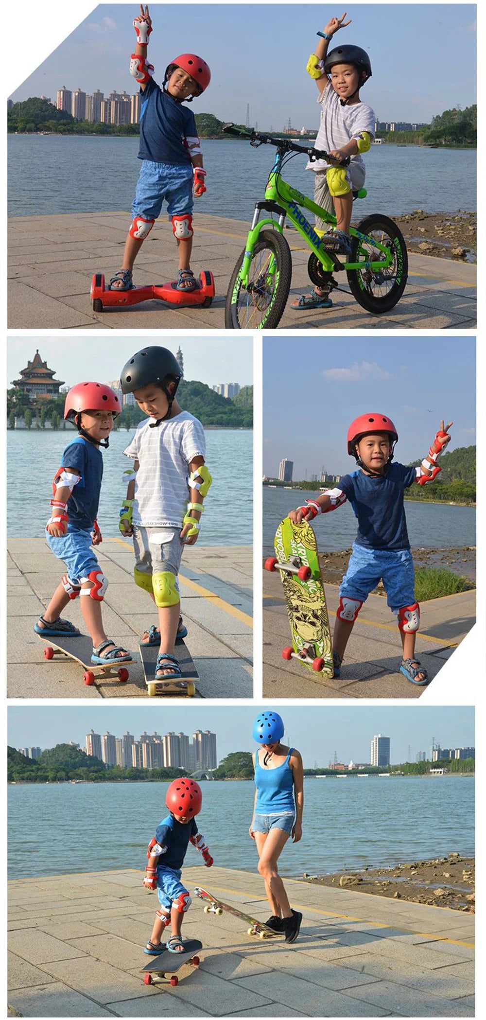 Adult & Kids Multi-Sport Helmet – Cycling, Skating, Skiing, Climbing Safety Gear