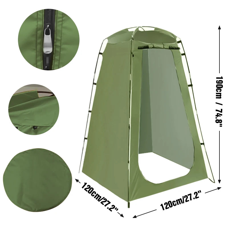 Westtune Portable Privacy Shower & Changing Tent – Waterproof Shelter