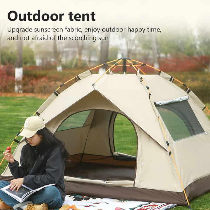Portable Folding Camping Tent – Waterproof Automatic Easy Setup Shelter
