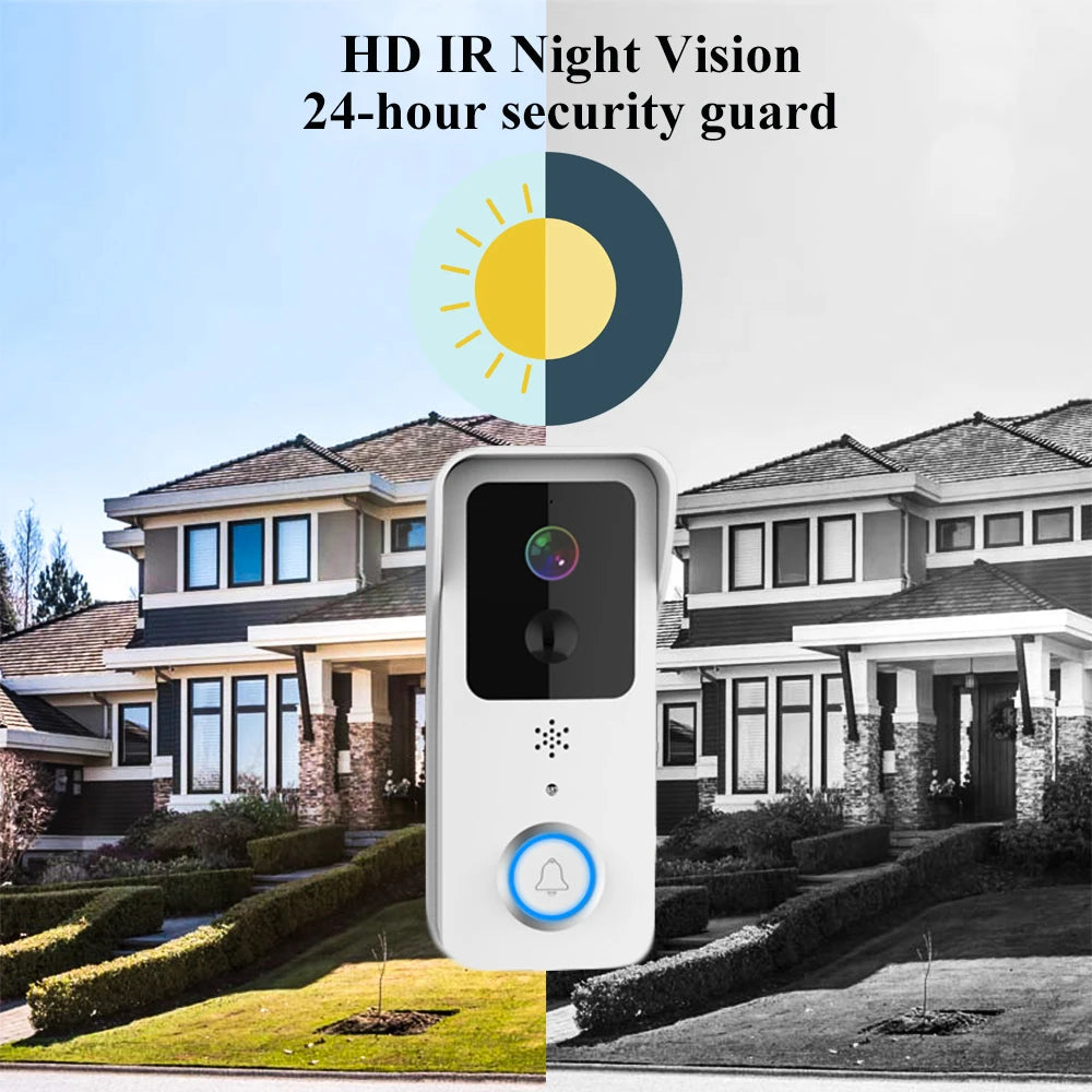 1080P Tuya Smart WiFi Video Doorbell – 5G/2.4G, Waterproof, Wireless