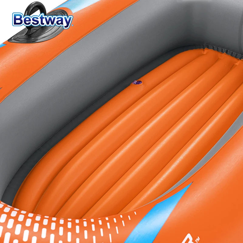 Bestway Inflatable Kayak (1–3 Person) – Heavy Duty PVC Raft for Adventure & Rafting