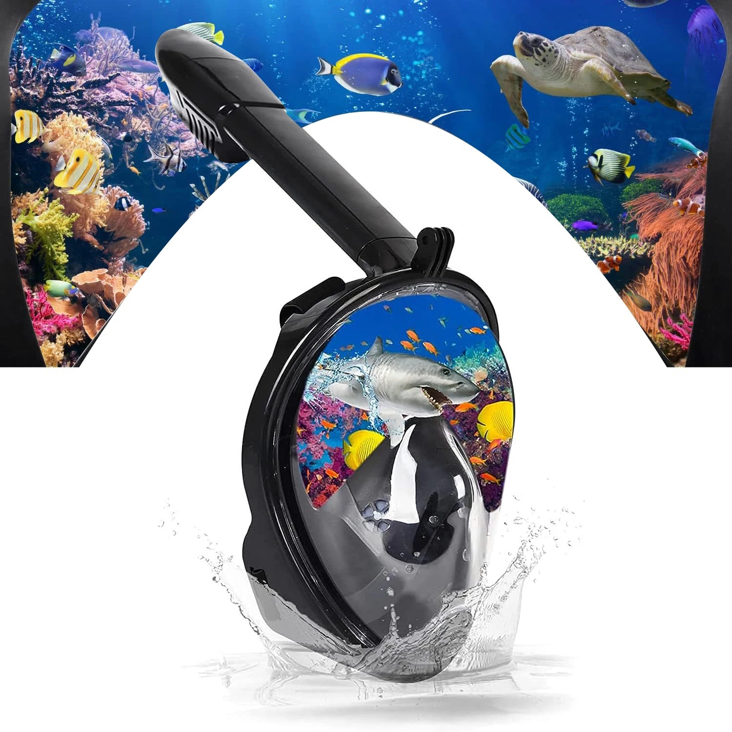 Full Face Snorkel Mask – Anti-Fog Diving Mask for Adults