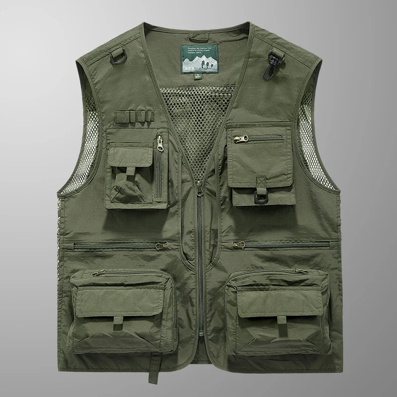 2024 Men's Fashion Vest – Spring, Summer & Autumn Versatile Streetwear