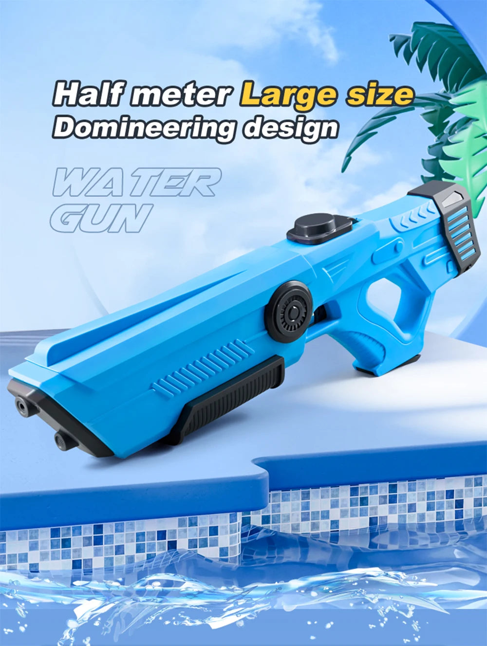 Electric Automatic Water Gun Toy for Kids & Adults