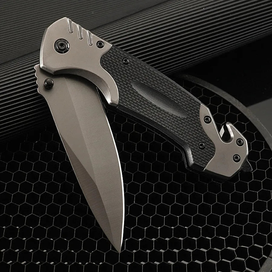 Multifunctional Folding Camping Pocket Knife – Tactical Survival Tool