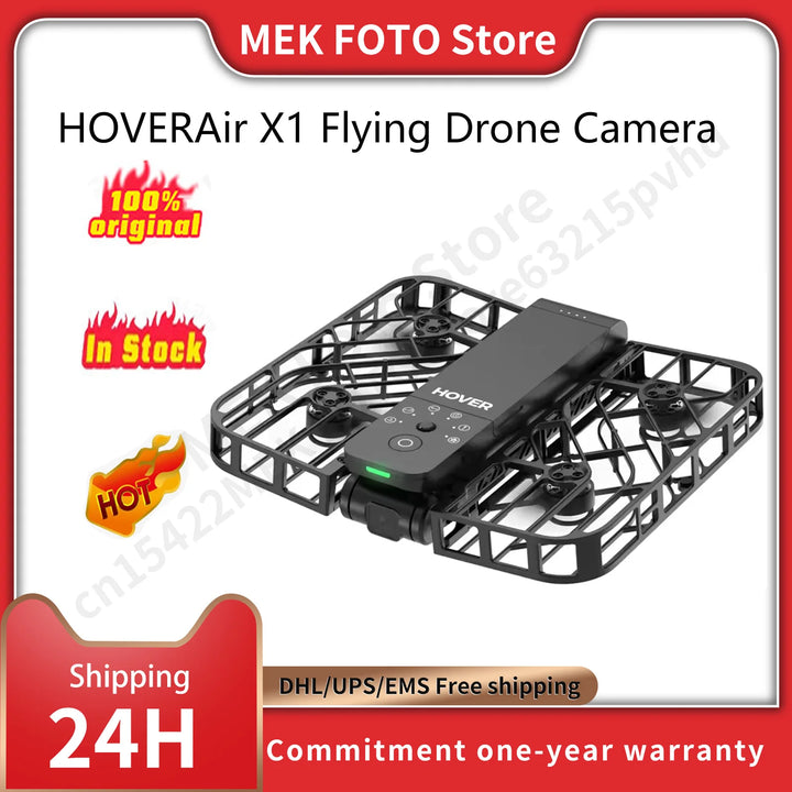 HOVERAir X1 Flying Camera Drone – Pocket-Sized Selfie Drone with Live Preview & Anti-Shake