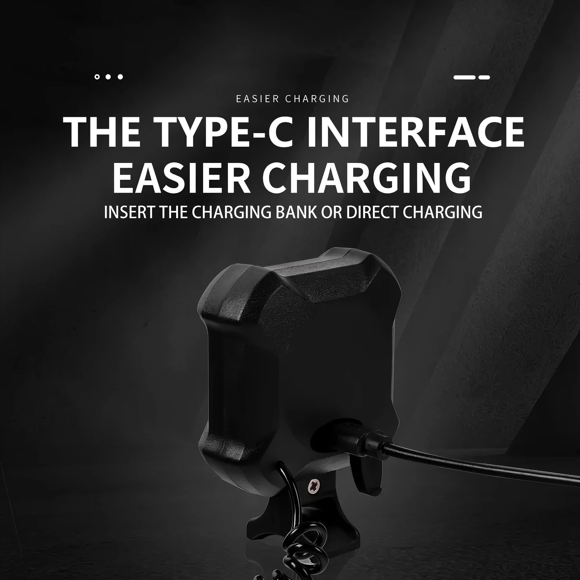 Rechargeable Bike Bell – Loud Electronic Horn with Handlebar Light