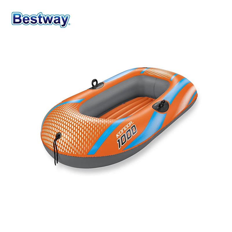 Bestway Inflatable Kayak (1–3 Person) – Heavy Duty PVC Raft for Adventure & Rafting
