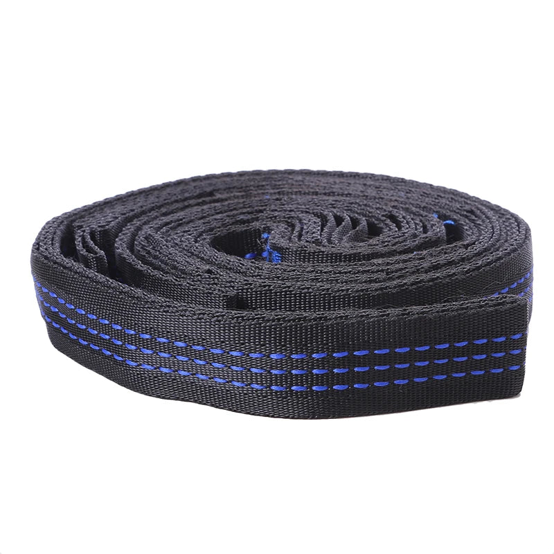 2PCS Hammock Straps – 600lbs Heavy-Duty Polyester Suspension Belts with 5 Rings