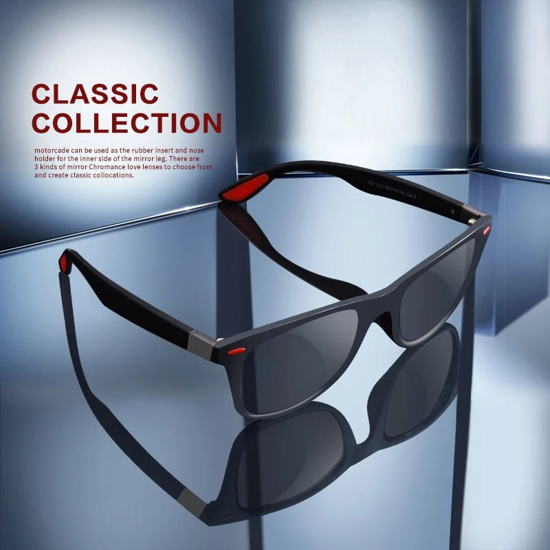 Men’s Night Vision Polarized Sunglasses – Outdoor Sport Driving Glasses with PC Frame