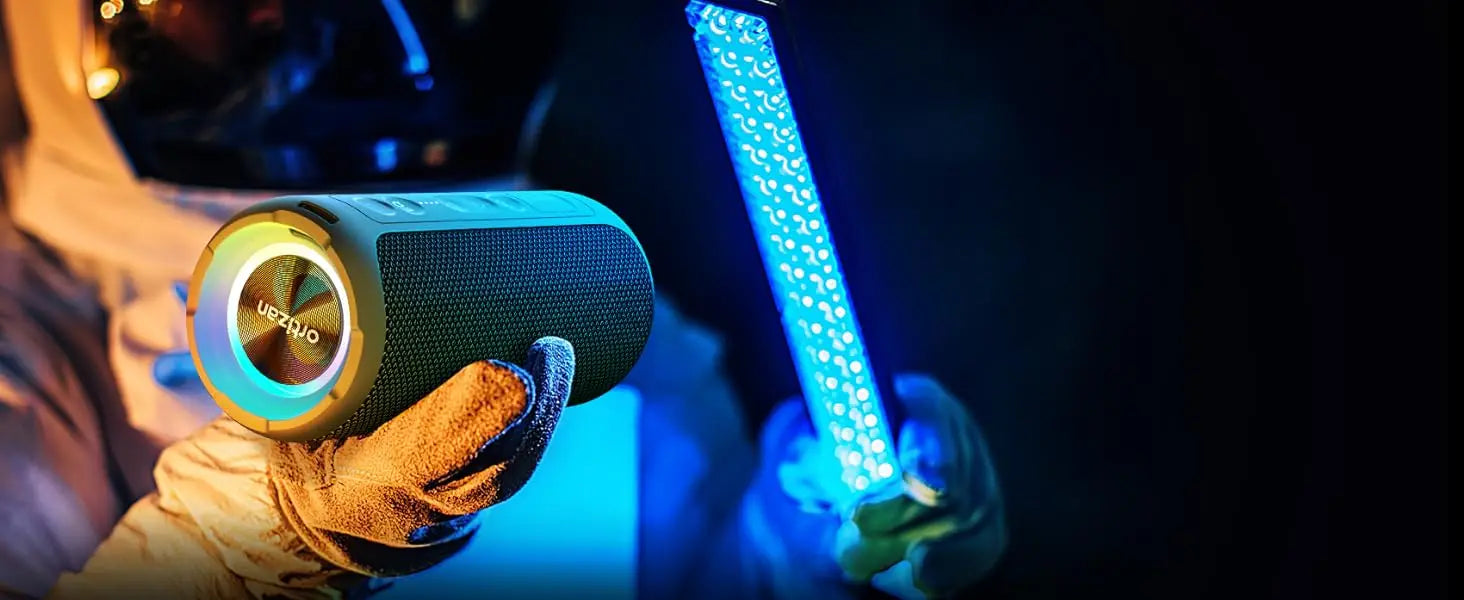 Ortizan X8 Pro Waterproof Bluetooth Speaker – Bass Boost & Dual Pairing