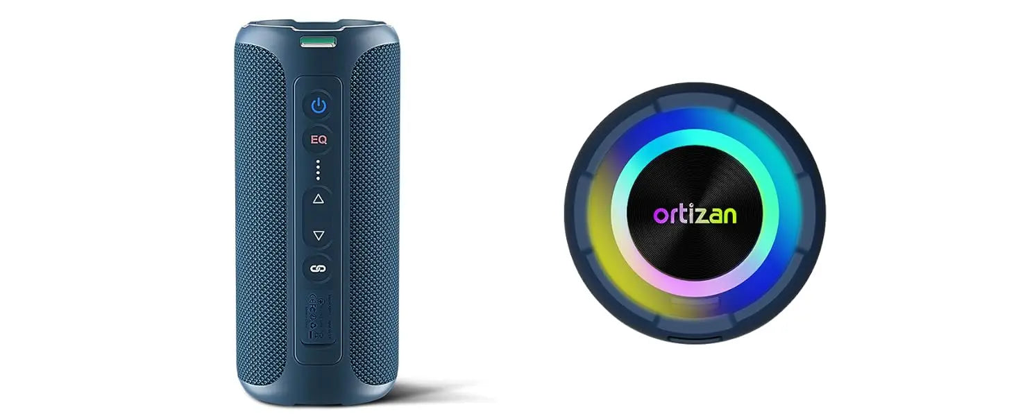 Ortizan X8 Pro Waterproof Bluetooth Speaker – Bass Boost & Dual Pairing