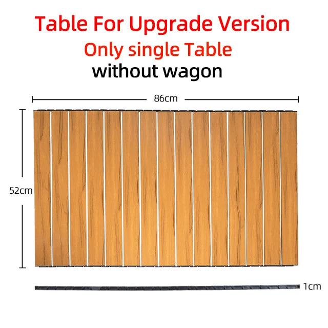 Heavy Duty Folding Utility Wagon – Large Capacity Collapsible Outdoor Cart