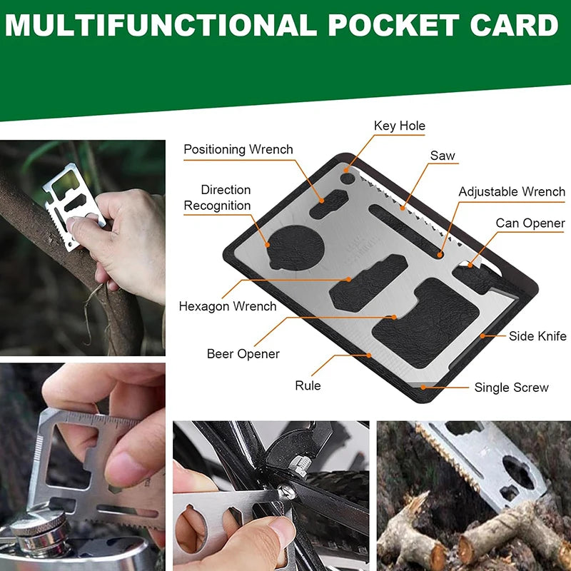 First Aid Kit – 188 pcs Emergency Survival Medical Kit for Home, Car & Outdoor