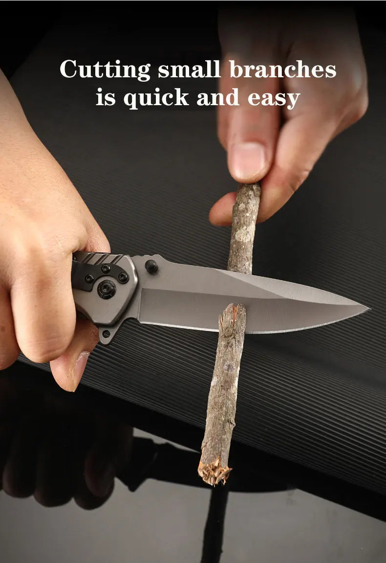 Multifunctional Folding Camping Pocket Knife – Tactical Survival Tool