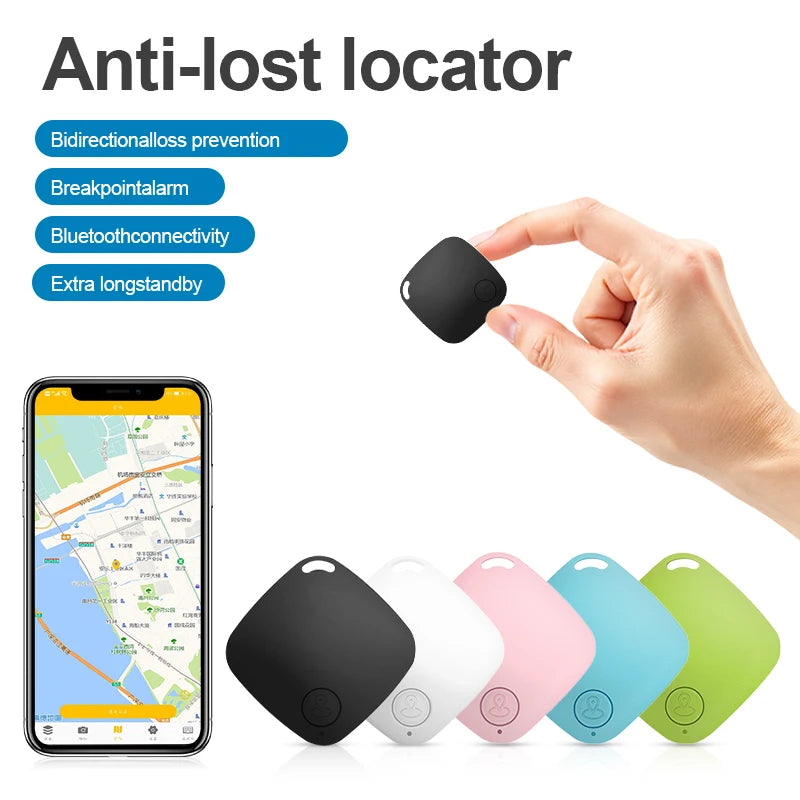 Mini Bluetooth GPS Tracker for Kids, Bags & Wallets
