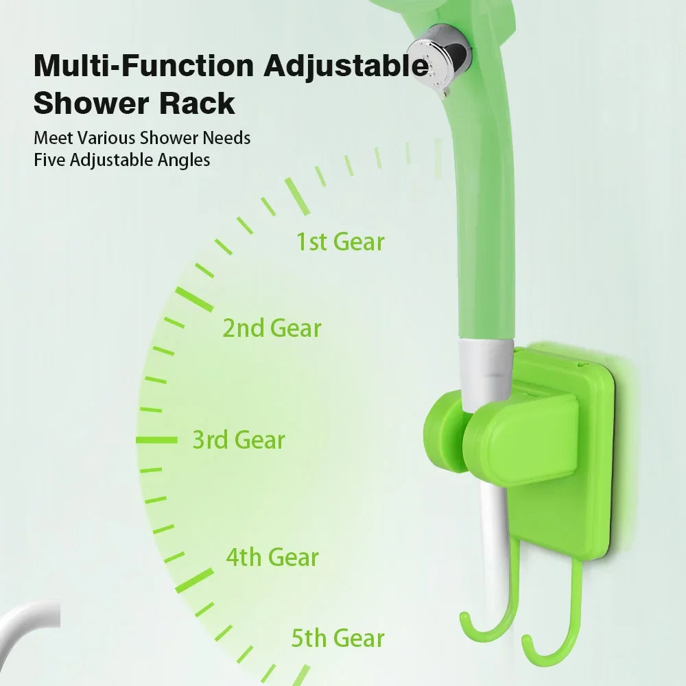 Portable Camping Shower Pump Kit with Digital Display
