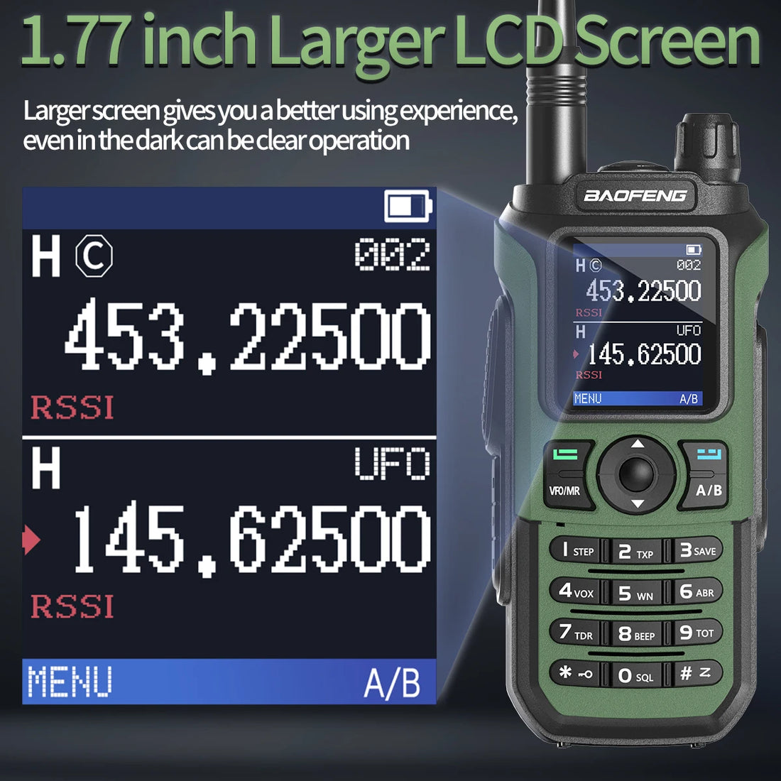 Baofeng UV-21 Pro Walkie Talkie – Long Range Multi-Band Ham Radio (16KM, Type-C)