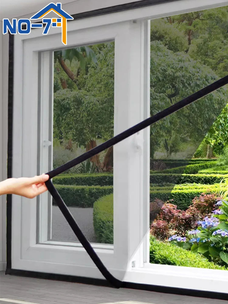 Self-Adhesive Window Mosquito Net – DIY Anti-Insect Mesh Screen