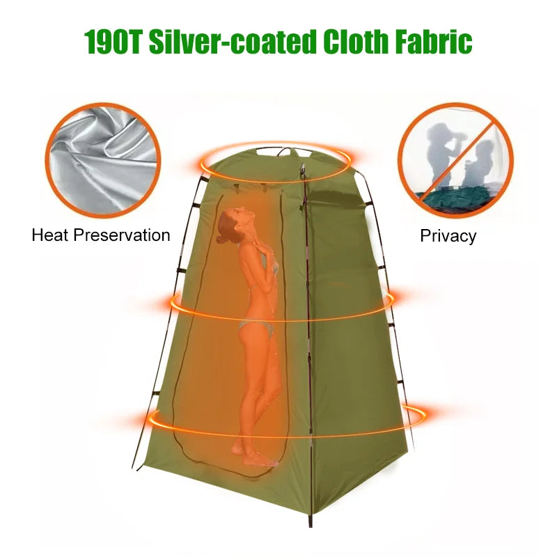 Westtune Portable Privacy Shower & Changing Tent – Waterproof Shelter