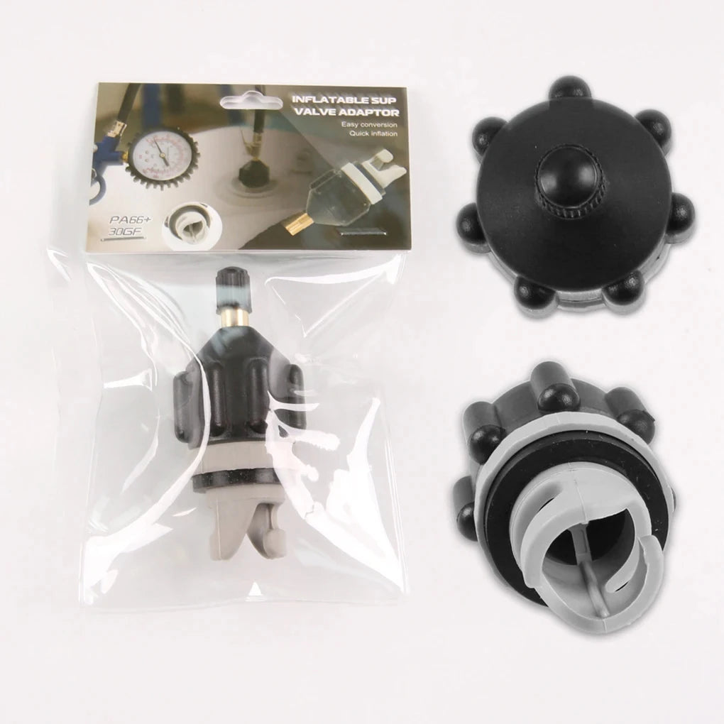 DIZETION Air Valve Adaptor – Dustproof, Wear-Resistant Inflatable Pump Adapter for Kayak & Boat