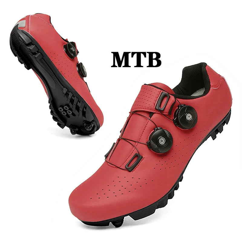 Men’s MTB Cycling Shoes – Road Bike Sneakers SPD Compatible Sport Footwear
