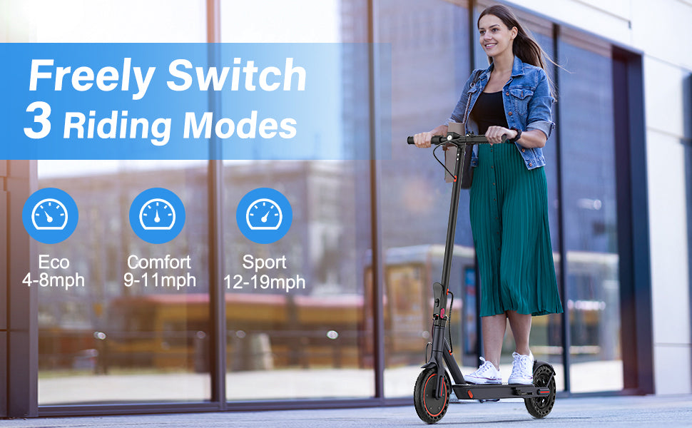 LP60 Electric Scooter – 350W Folding E-Scooter with App Control, 16mph, 12-Mile Range